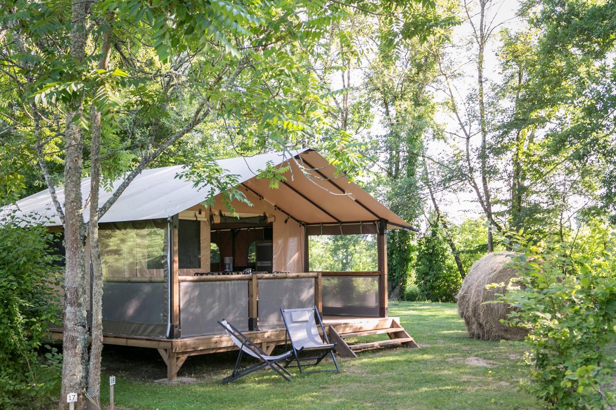Camping La Ferme De Perdigat Limeuil Eksteriør bilde